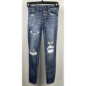 American Eagle Next Level Stretch High-Rise Jegging Women’s Size 2 REG 24x28